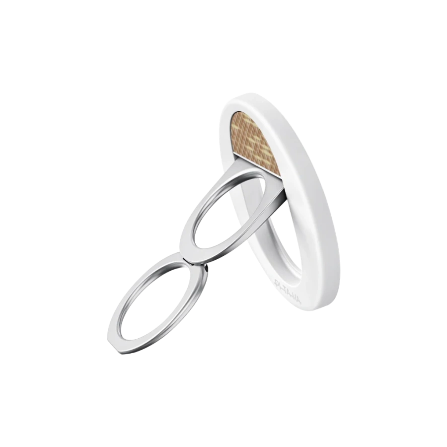 Магнітне кільце-підставка для телефону Pitaka MagEZ Grip 3 - Golden Glint (MGB2405)