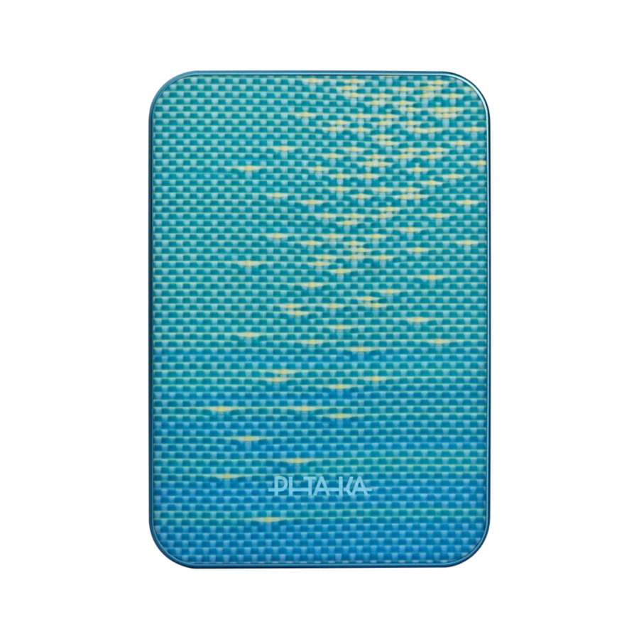 Магнітний павербанк Pitaka Aramid Fiber Magnetic Power Bank Qi2 10000mAh - Lucid Blue