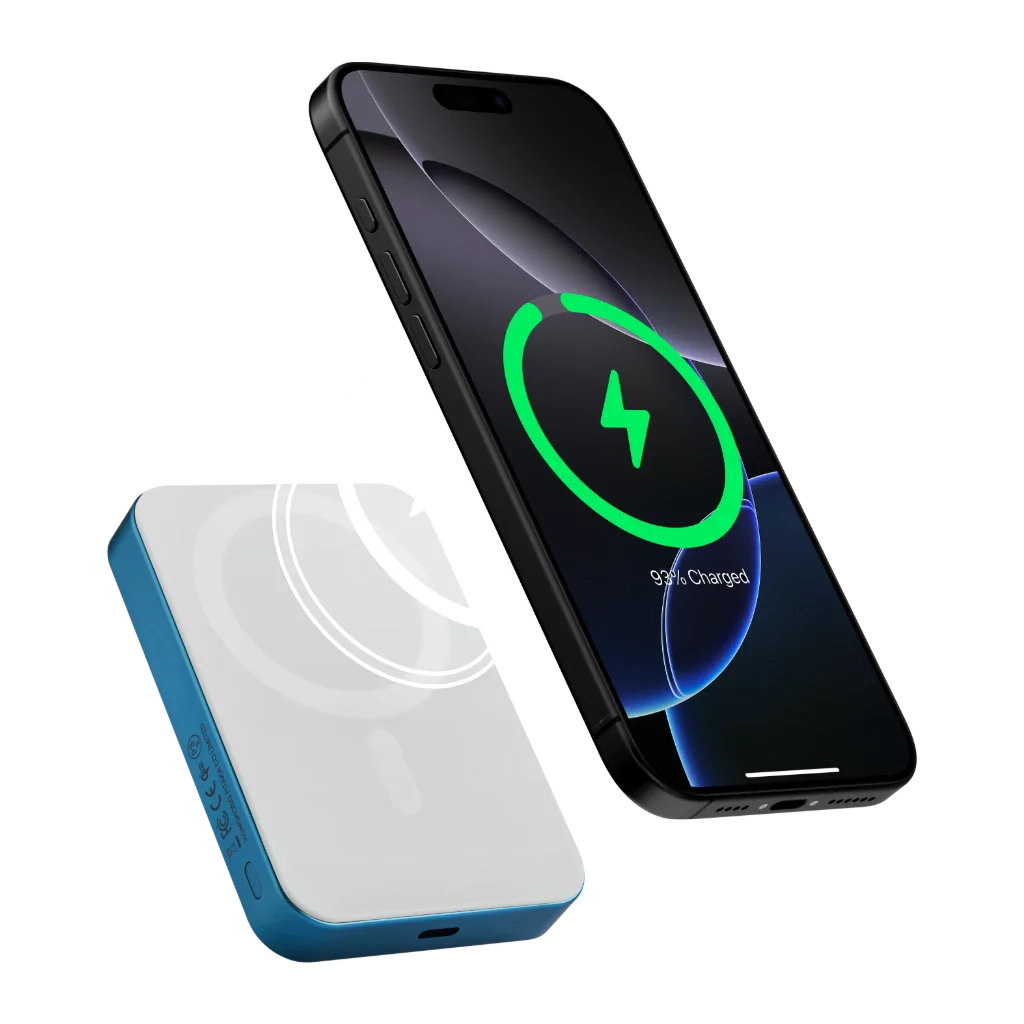 Магнитный павербанк Pitaka Aramid Fiber Magnetic Power Bank Qi2 10000mAh - Moonrise (PBQ2503)