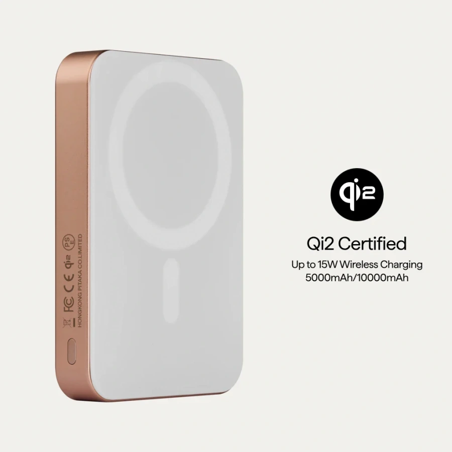 Магнітний павербанк Pitaka Aramid Fiber Magnetic Power Bank Qi2 10000mAh - Sunset (PBQ2502)