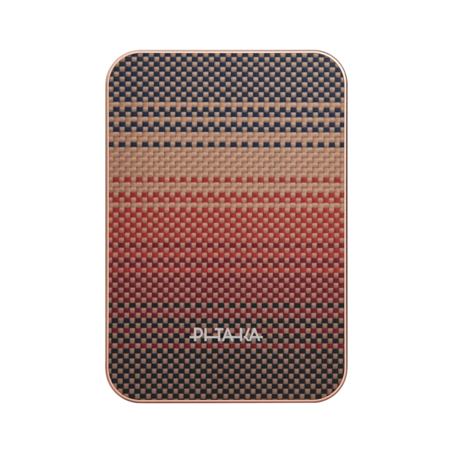 Магнітний павербанк Pitaka Aramid Fiber Magnetic Power Bank Qi2 10000mAh - Sunset (PBQ2502)