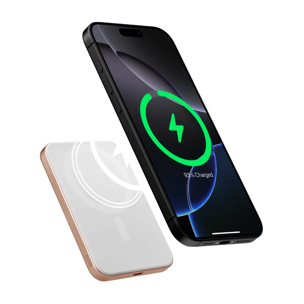 Магнітний павербанк Pitaka Aramid Fiber Magnetic Power Bank Qi2 5000mAh - Golden Glint