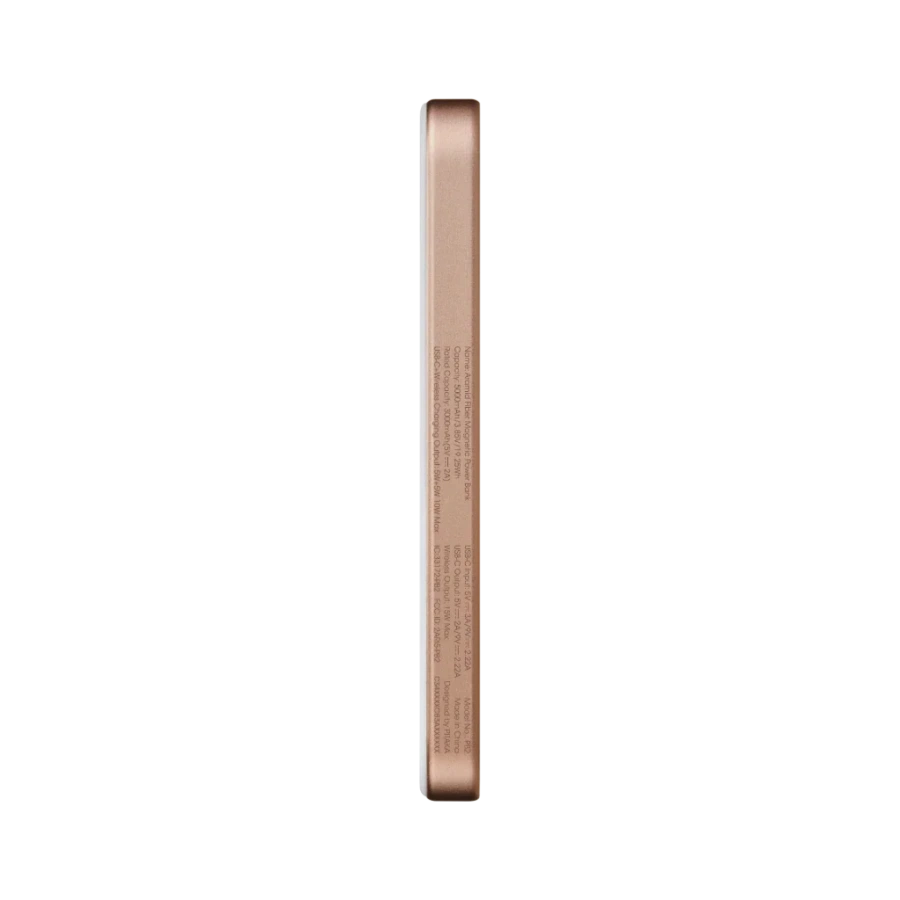 Магнітний павербанк Pitaka Aramid Fiber Magnetic Power Bank Qi2 5000mAh - Golden Glint