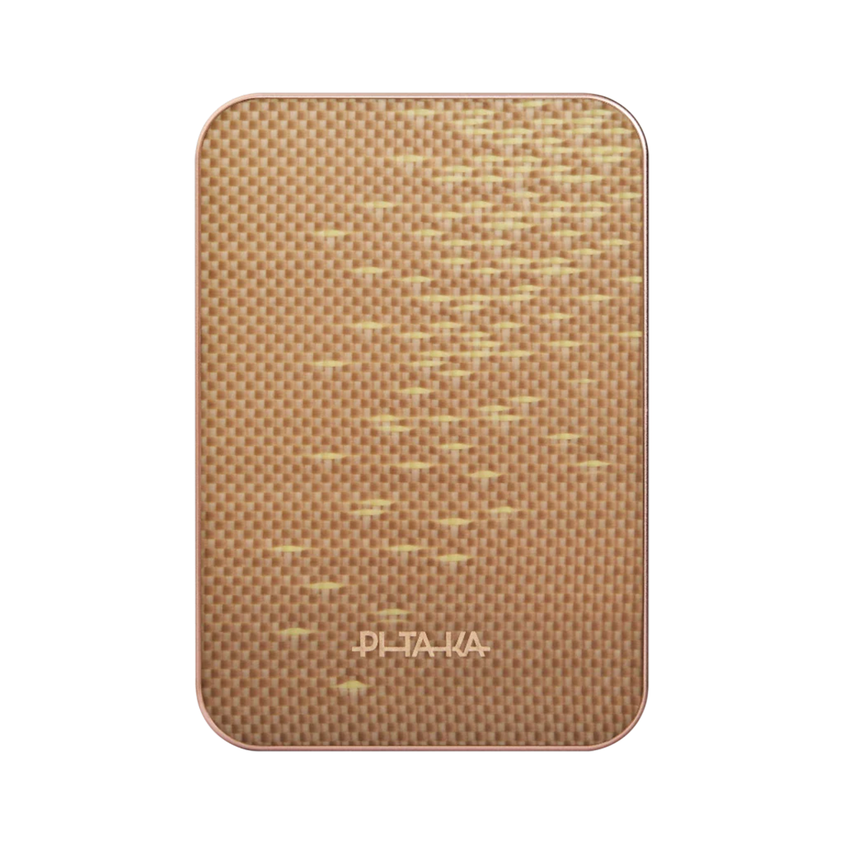 Магнітний павербанк Pitaka Aramid Fiber Magnetic Power Bank Qi2 5000mAh - Golden Glint