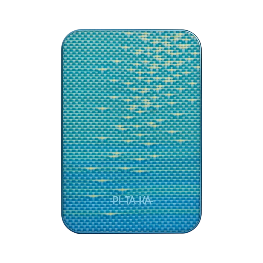 Магнітний павербанк Pitaka Aramid Fiber Magnetic Power Bank Qi2 5000mAh - Lucid Blue