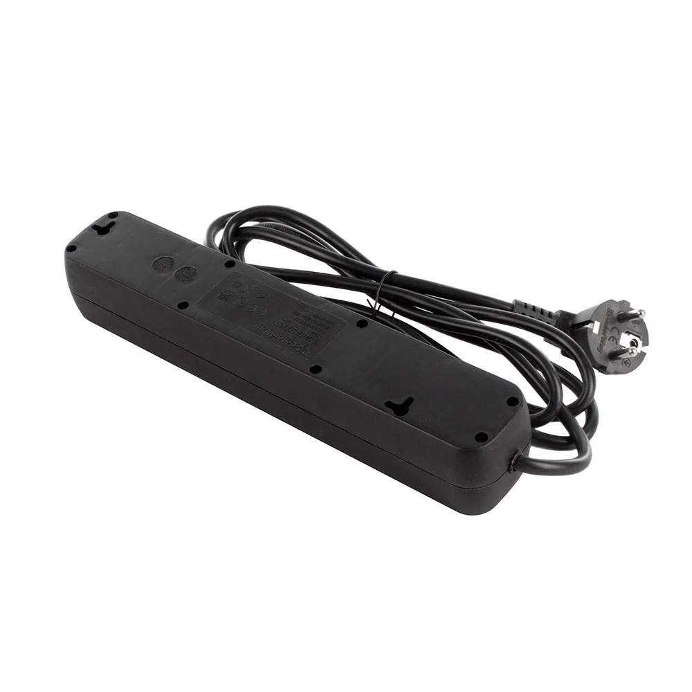 Сетевой фильтр-удлинитель ColorWay 4 розетки/2M (CW-PSEA42BK)