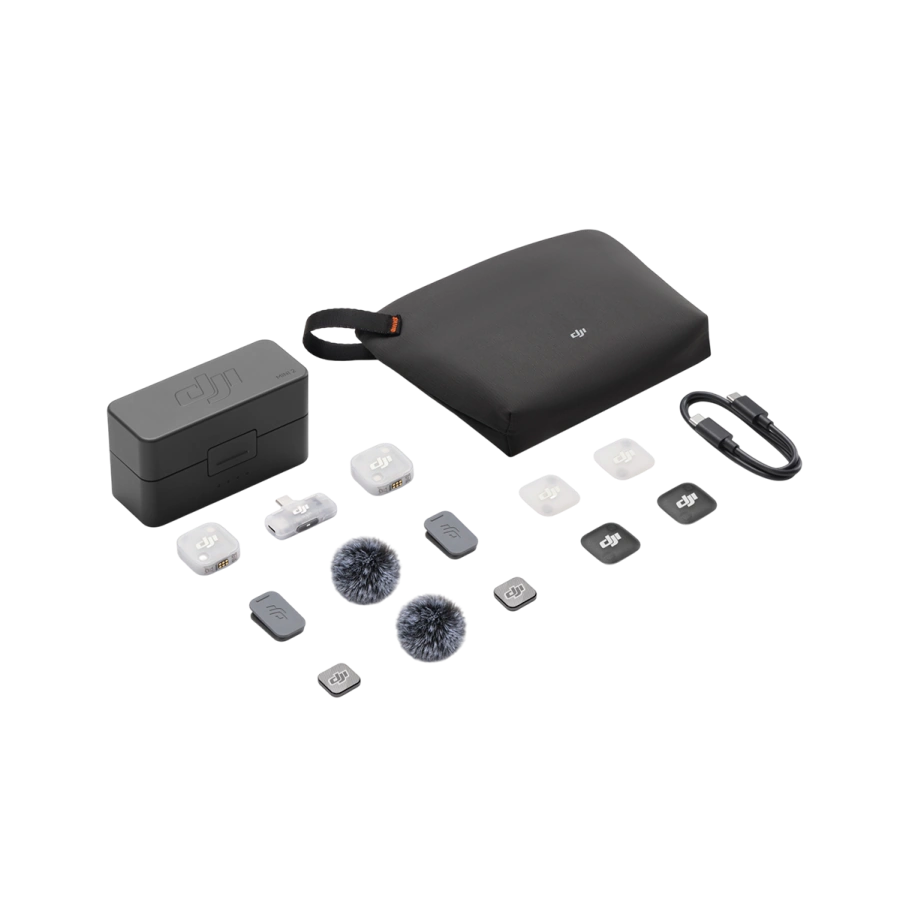 Мікрофонна система DJI Mic Mini 2 [2 TX + 1 Mobile RX + Charging Case] (CP.RN.00000532.01)