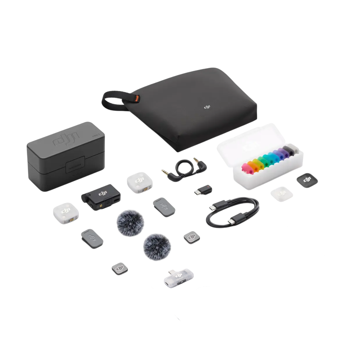 Мікрофонна система DJI Mic Mini 2 [2 TX + 1 RX + Charging Case + DJI Mic Series Mobile Receiver]