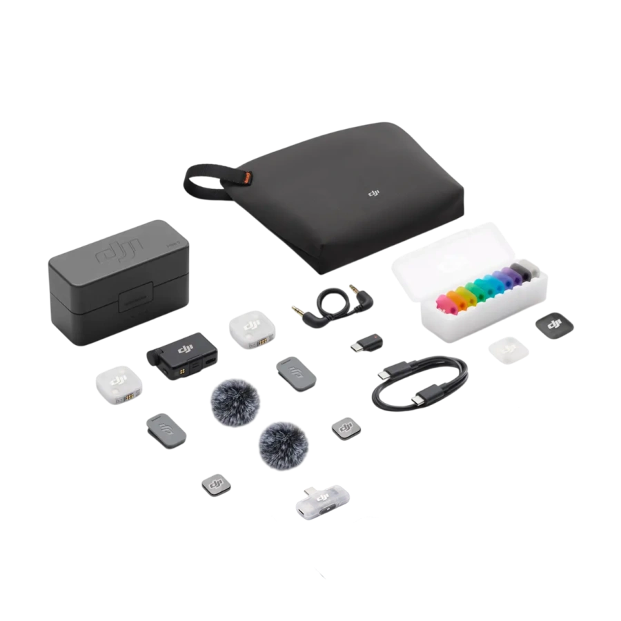 Мікрофонна система DJI Mic Mini 2 [2 TX + 1 RX + Charging Case + DJI Mic Series Mobile Receiver]