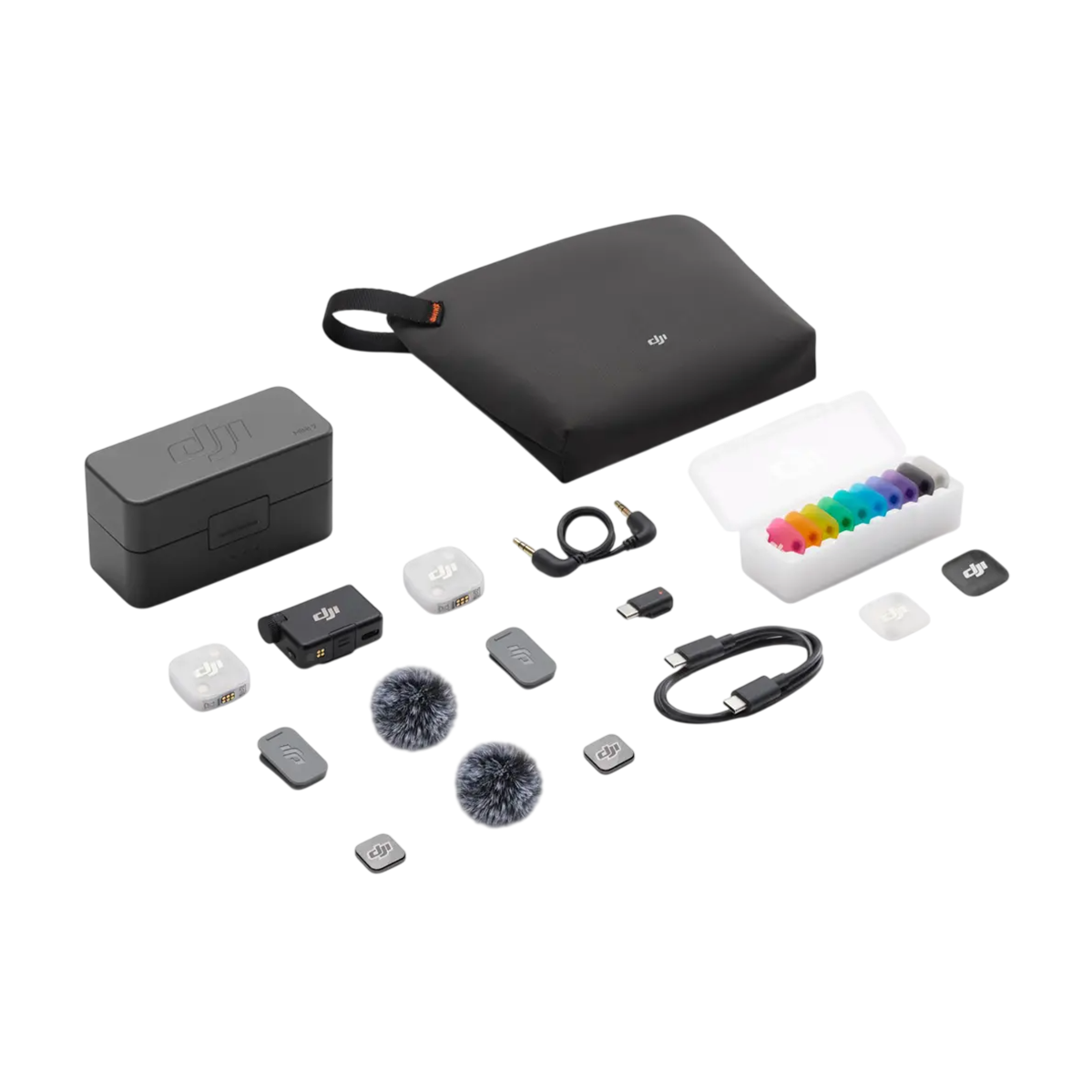 Мікрофонна система DJI Mic Mini 2 [2 TX + 1 RX + Charging Case] (CP.RN.00000529.01)