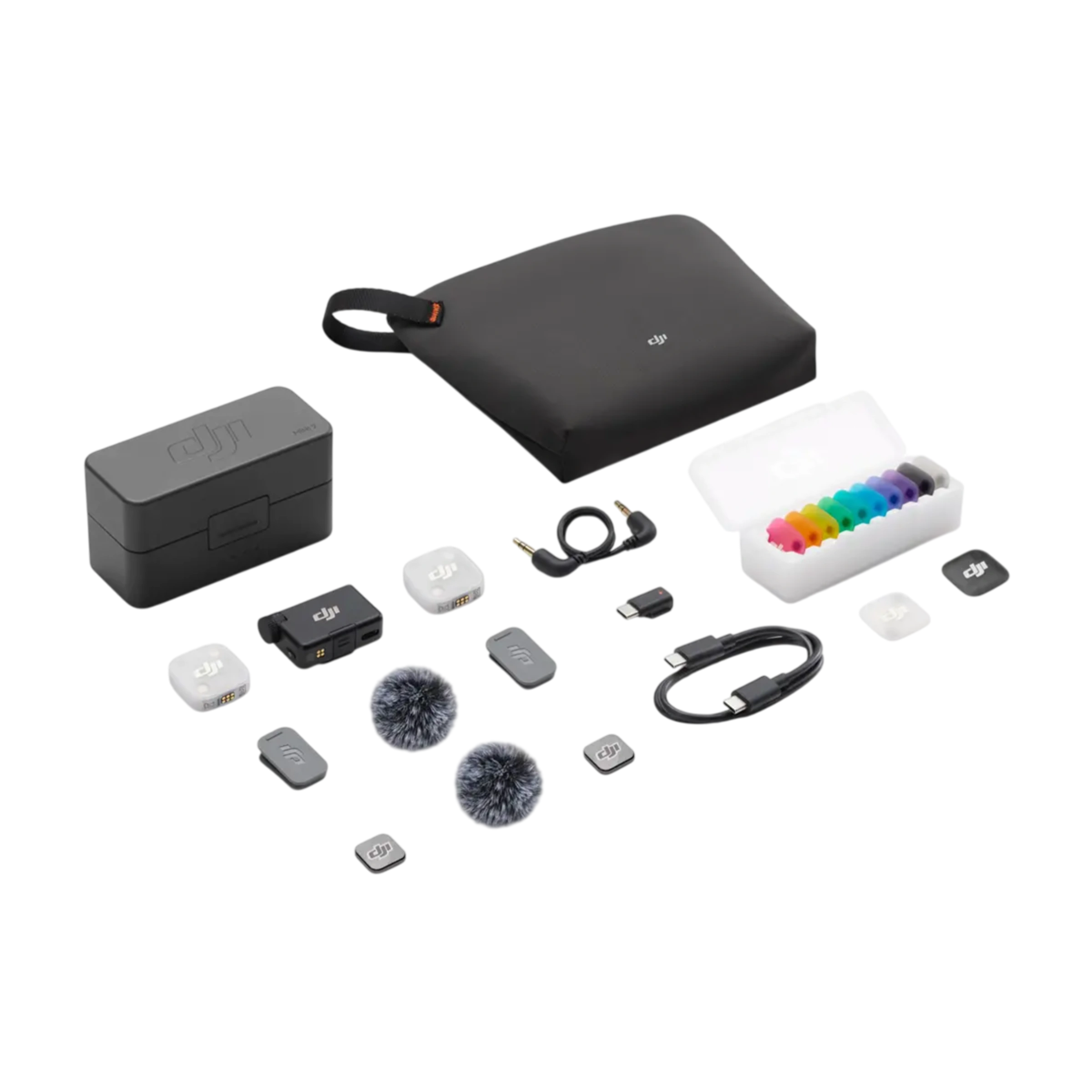 Мікрофонна система DJI Mic Mini 2 [2 TX + 1 RX + Charging Case] (CP.RN.00000529.01)