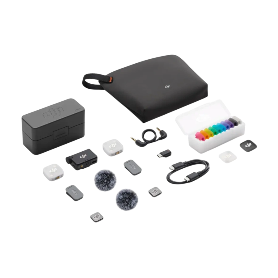 Мікрофонна система DJI Mic Mini 2 [2 TX + 1 RX + Charging Case] (CP.RN.00000529.01)
