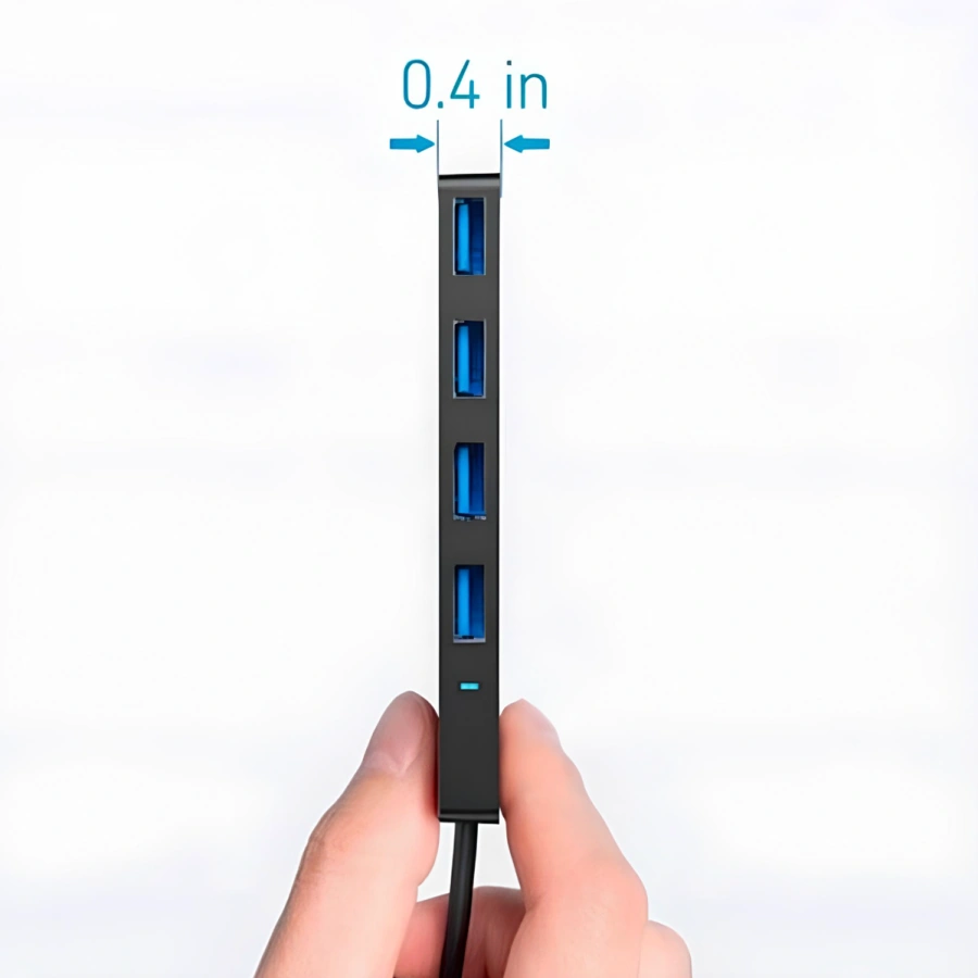 Мультипортовий адаптер Anker PowerExpand Direct 4-in-1 USB-C PD Media Hub (A8309G11)