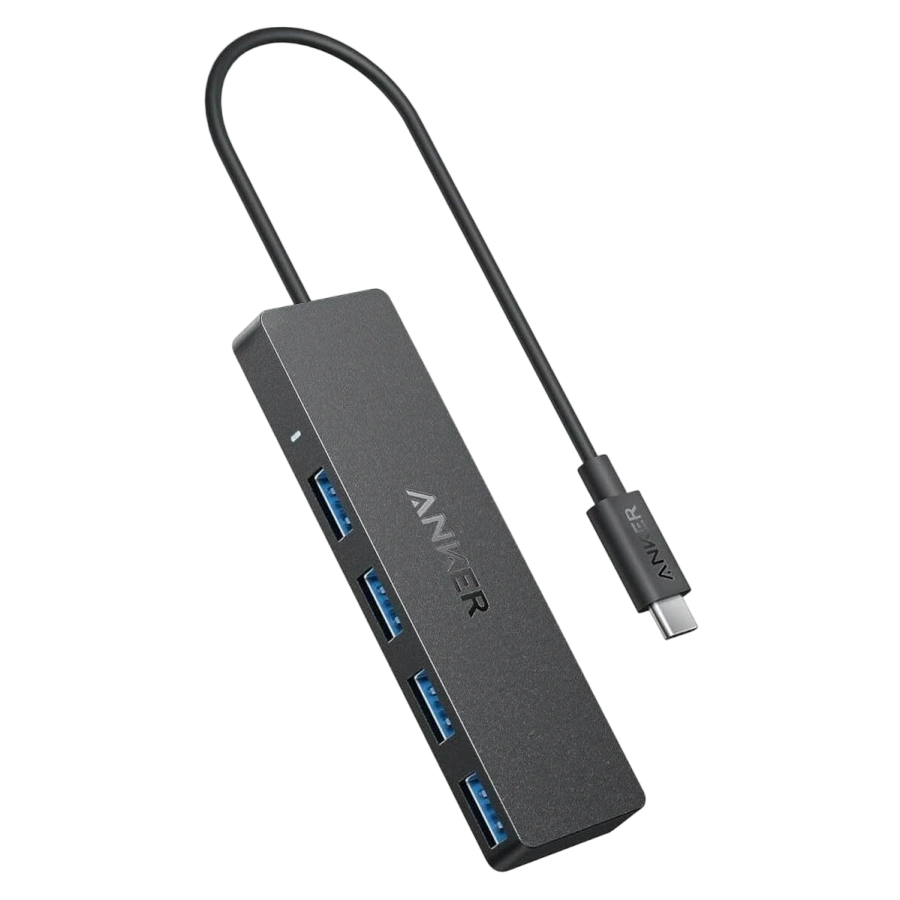 Мультипортовий адаптер Anker PowerExpand Direct 4-in-1 USB-C PD Media Hub (A8309G11)