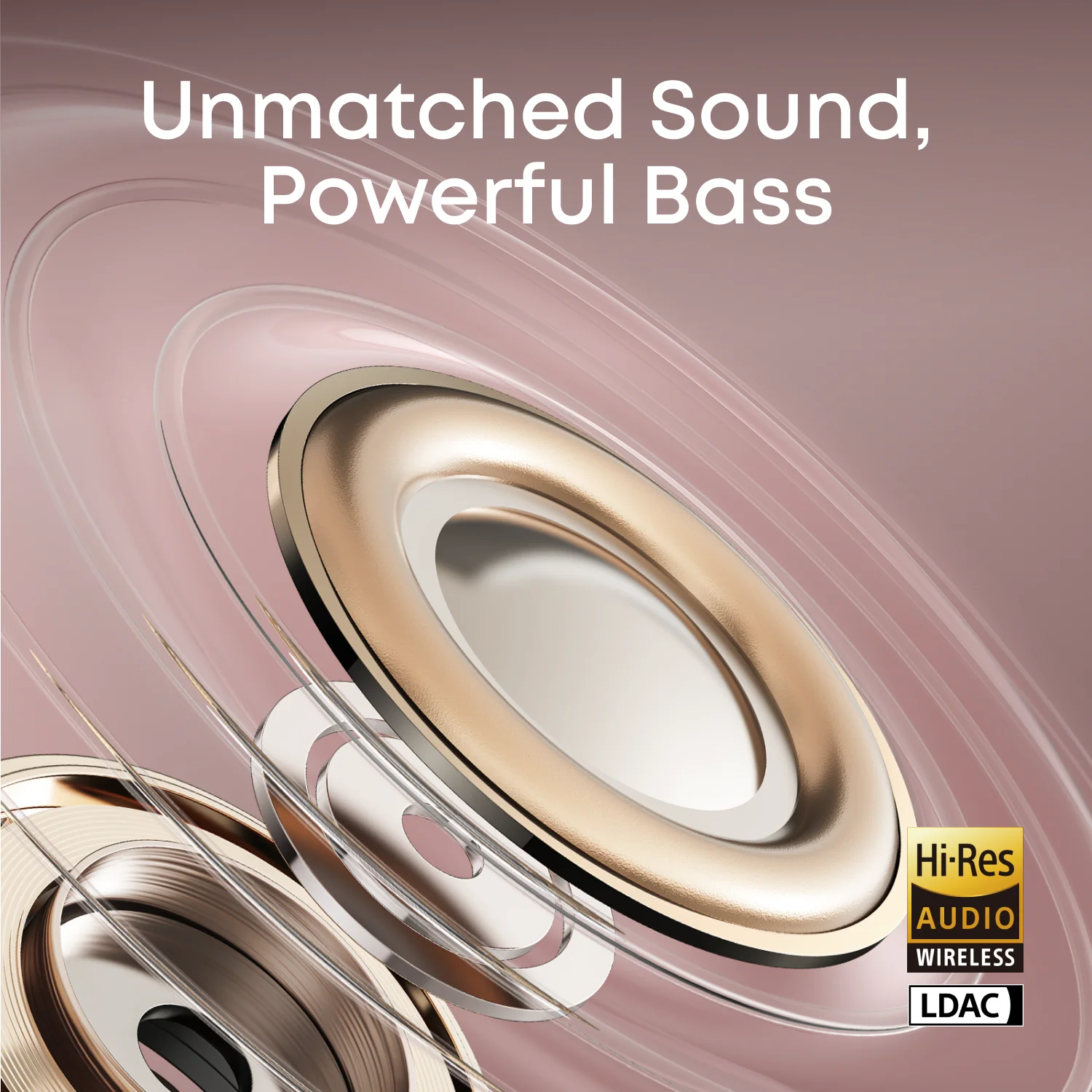 Наушники Anker SoundCore AeroClip Open-Ear Clip-On Earbuds - Pink