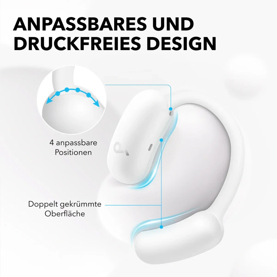 Навушники Anker SoundCore AeroFit 2 Open-Ear Earbuds - Black (A3874G11)