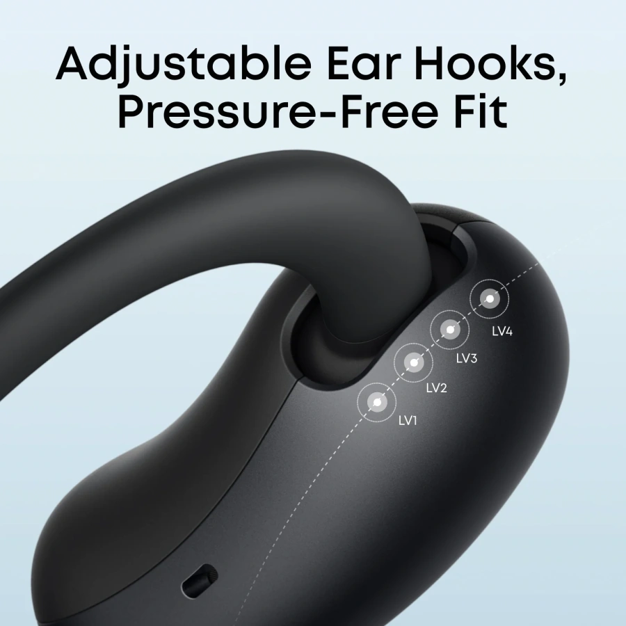 Навушники Anker SoundCore AeroFit 2 Open-Ear Earbuds - Black (A3874G11)