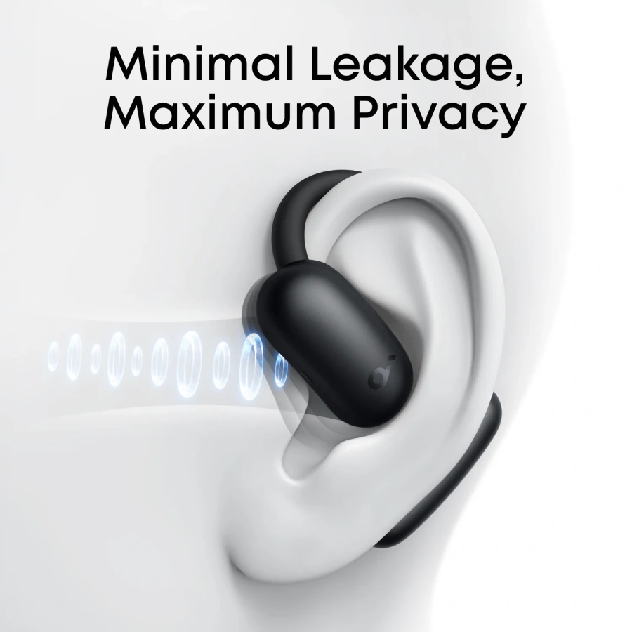 Навушники Anker SoundCore AeroFit 2 Open-Ear Earbuds - Black (A3874G11)