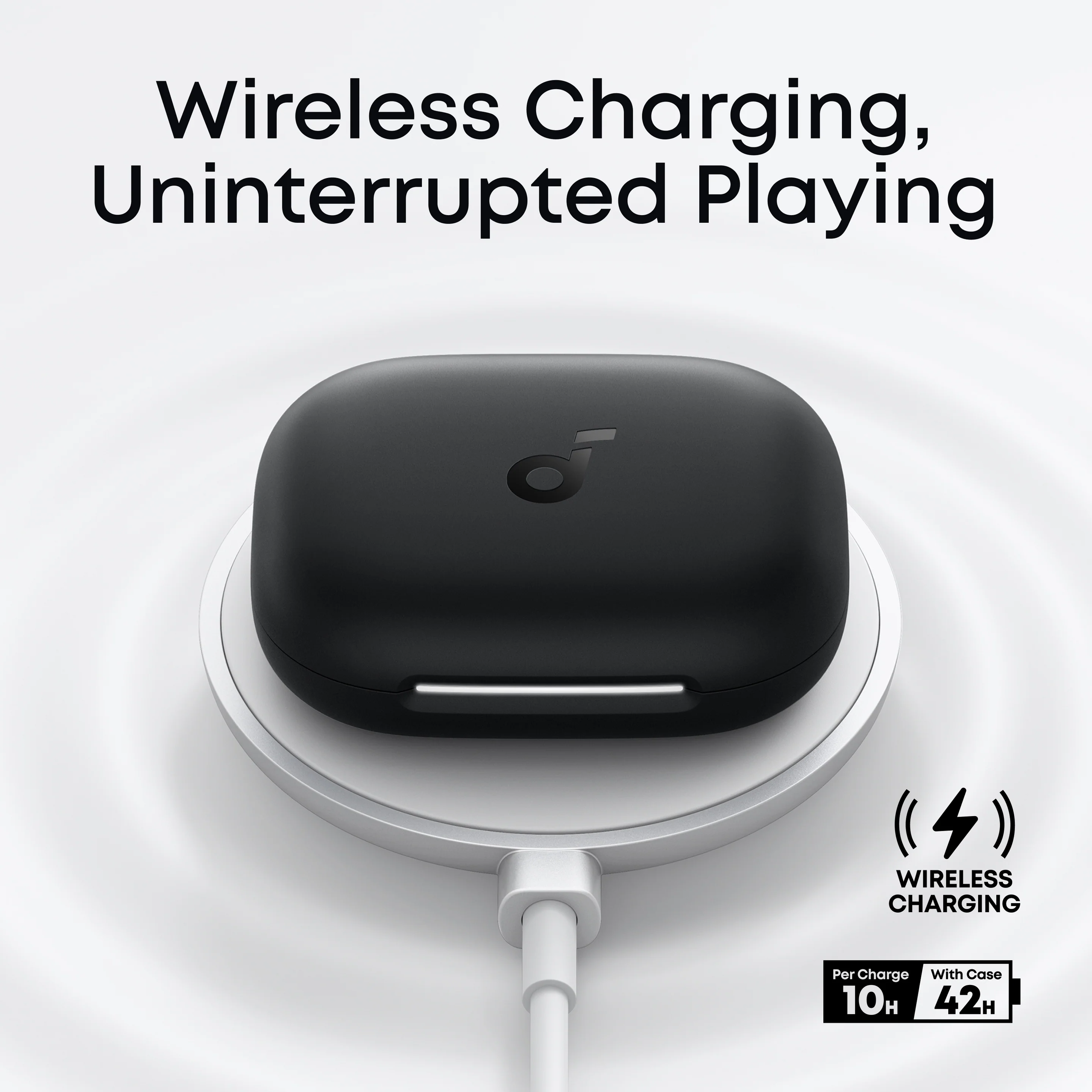 Навушники Anker SoundCore AeroFit 2 Open-Ear Earbuds - Black (A3874G11)