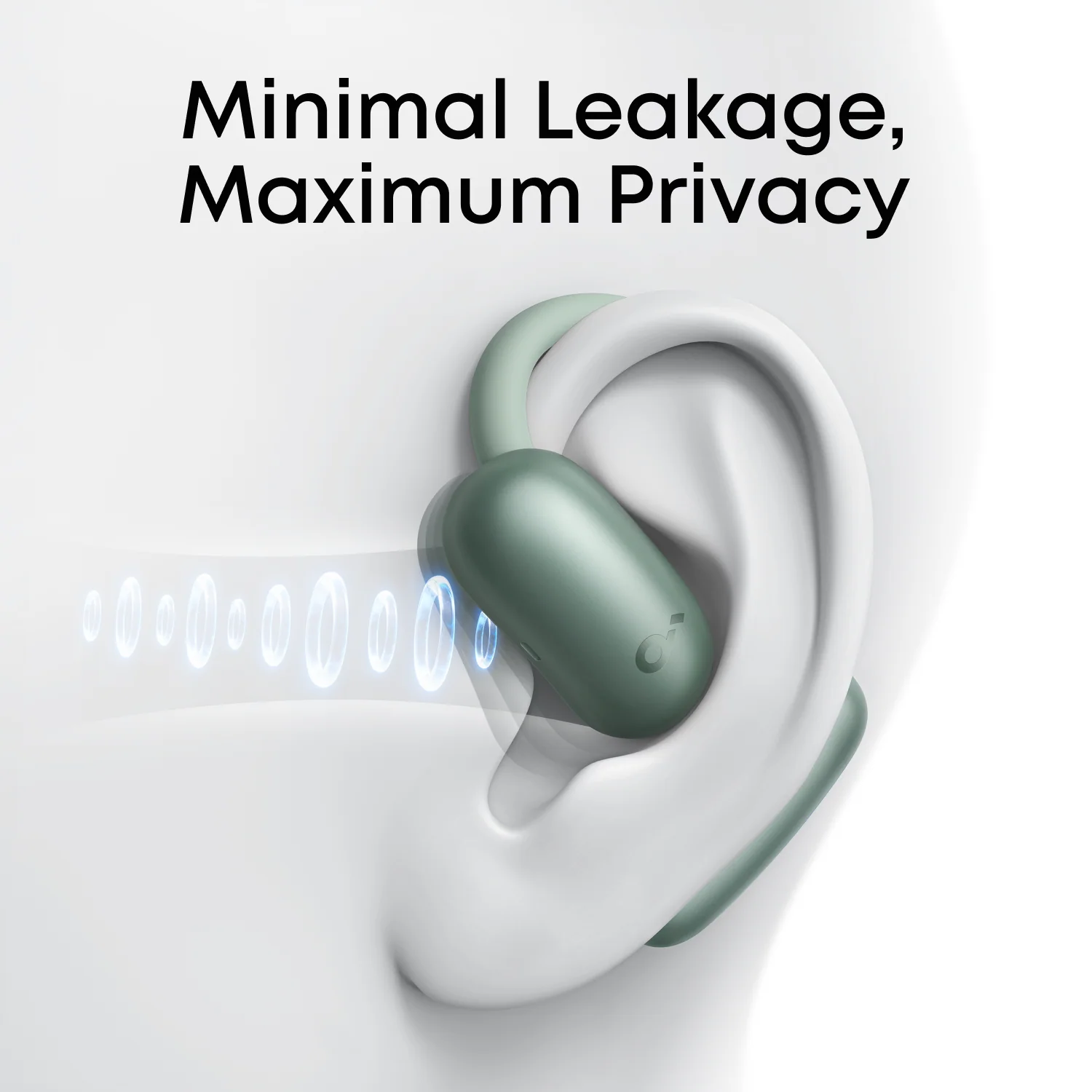 Навушники Anker SoundCore AeroFit 2 Open-Ear Earbuds - Green (A3874G61)