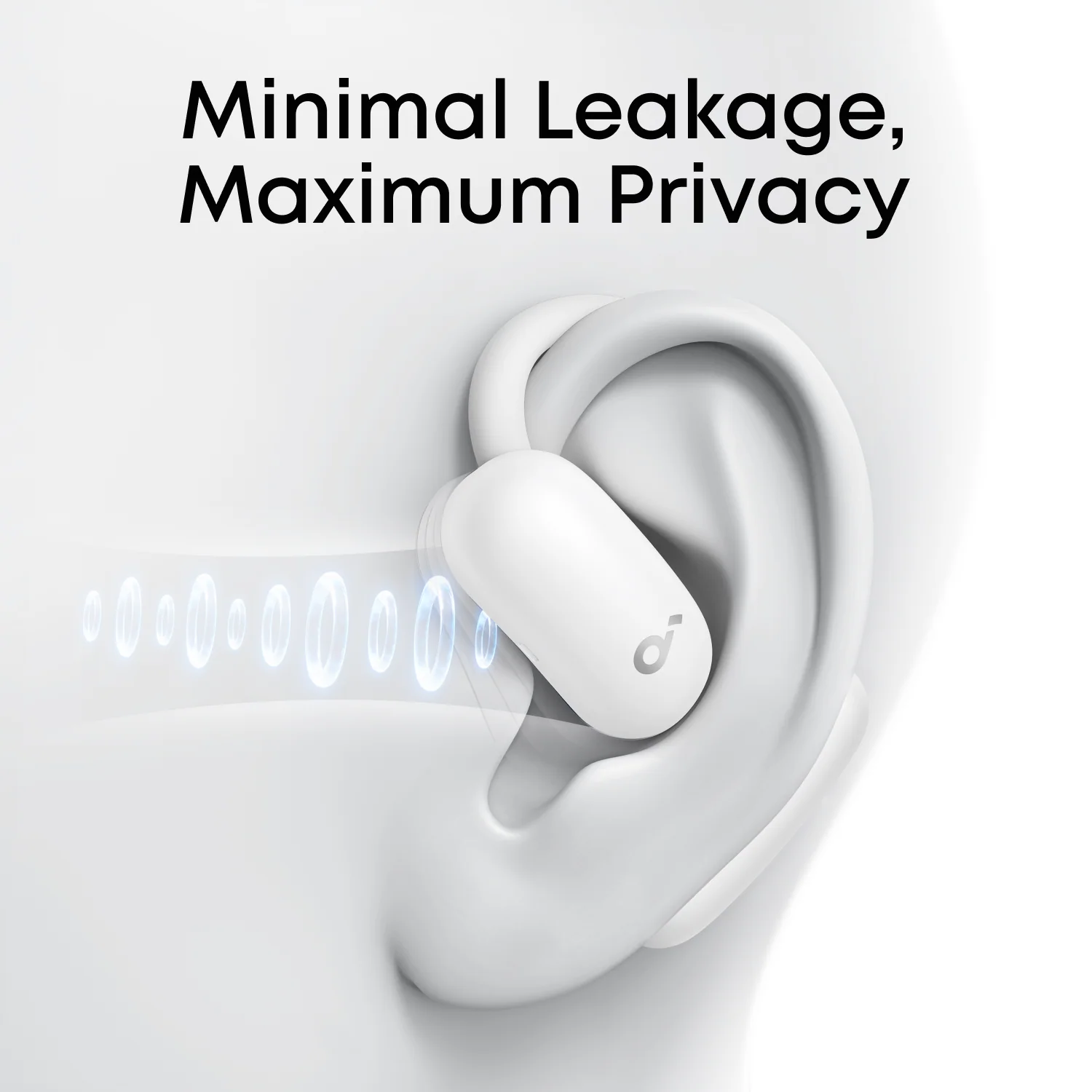 Навушники Anker SoundCore AeroFit 2 Open-Ear Earbuds - White (A3874G21)