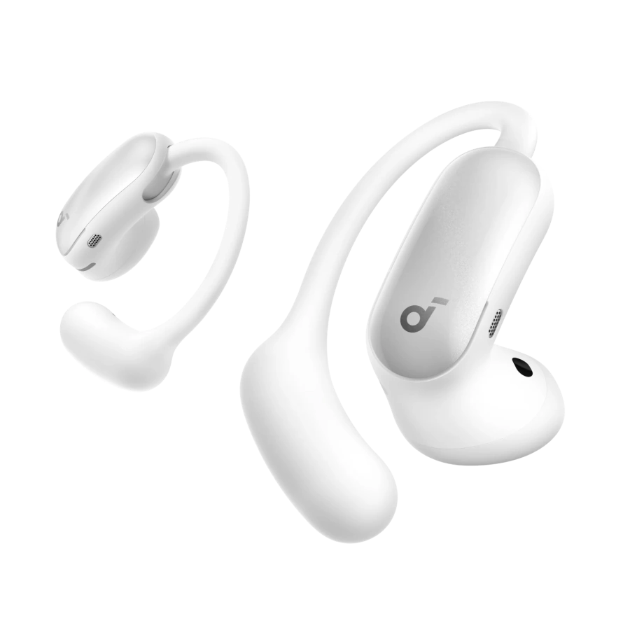 Навушники Anker SoundCore AeroFit 2 Pro Dual-Form Earbuds with Open-Ear - Gloss White (A3875G21)