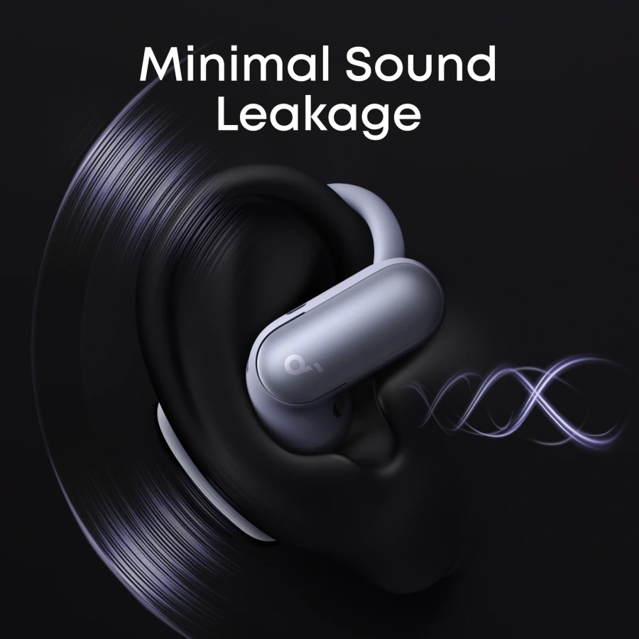 Навушники Anker SoundCore AeroFit 2 Pro Dual-Form Earbuds with Open-Ear - Matte Purple (A3875GQ1)