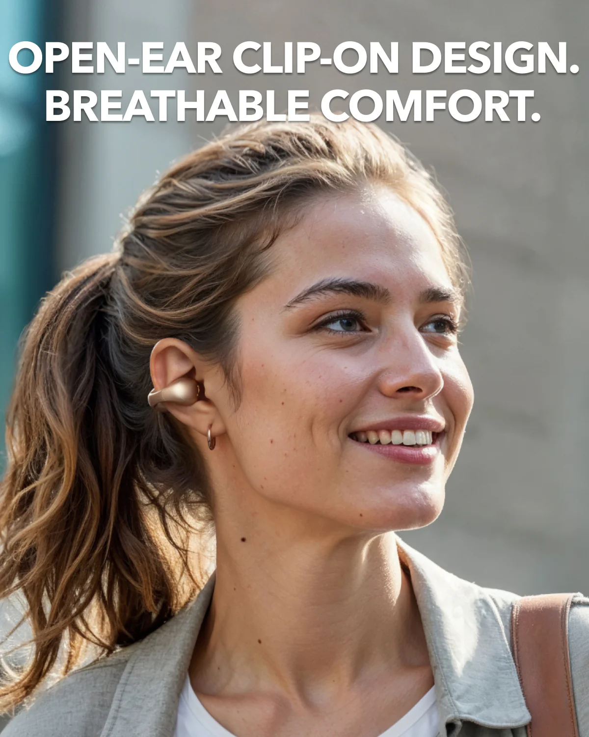 Наушники Anker SoundCore C40i Clip-On Earbuds - Golden (A3331GB1)