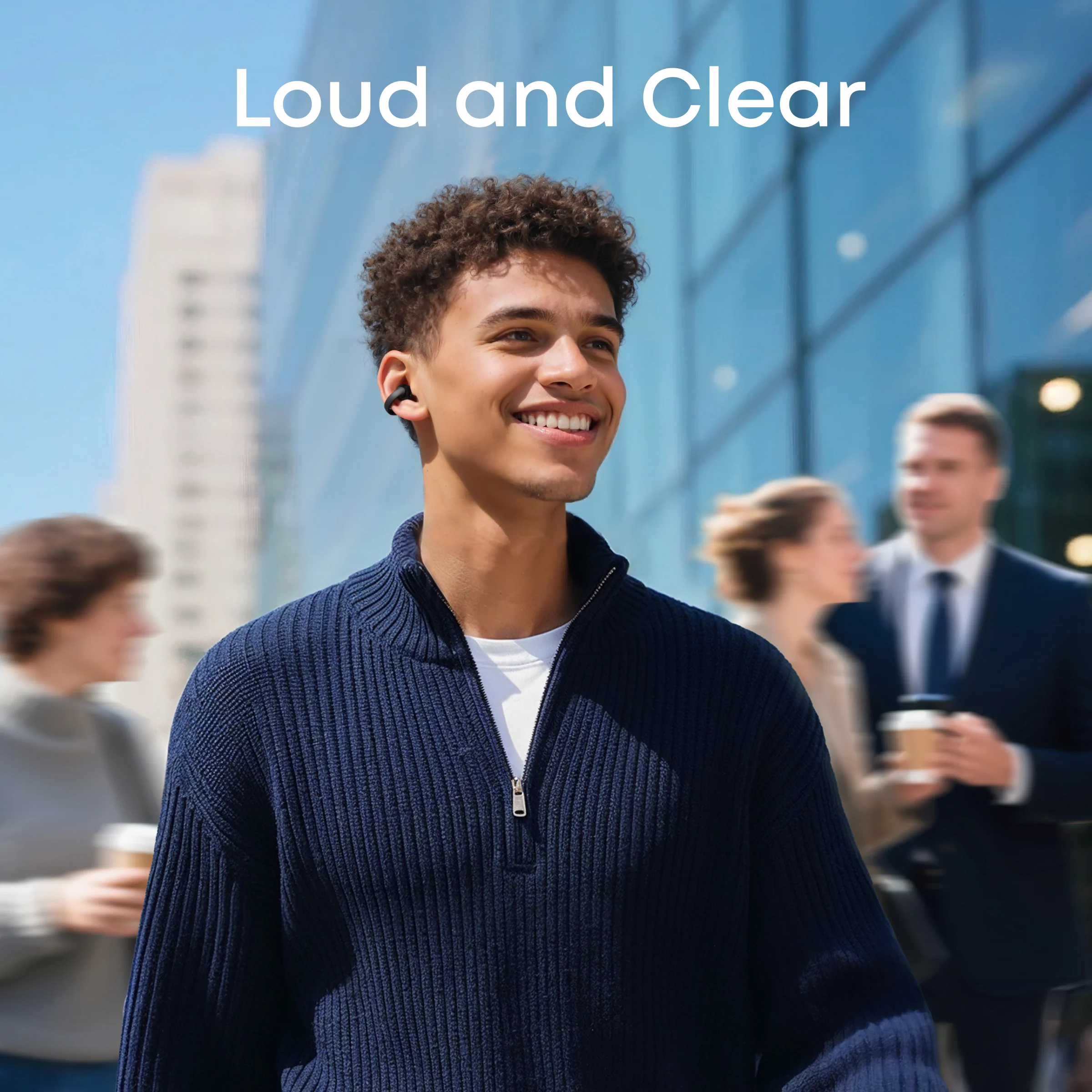 Наушники Anker SoundCore C50i Clip-On Earbuds - Black (D1101G11)