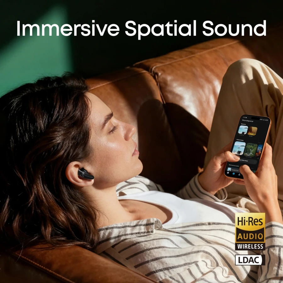 Навушники Anker SoundCore Liberty Buds - Black (D1200G11)