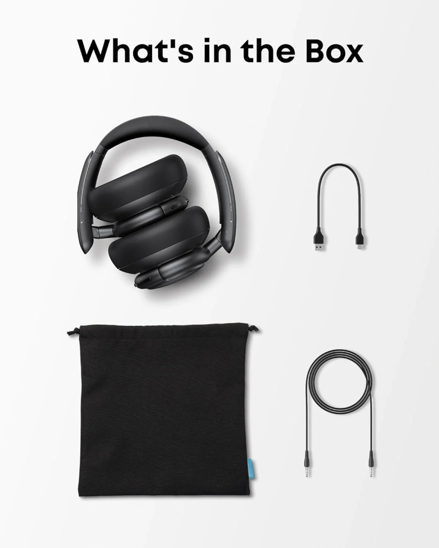 Навушники Anker SoundCore Life Q30 v2 - Black (A3028313)