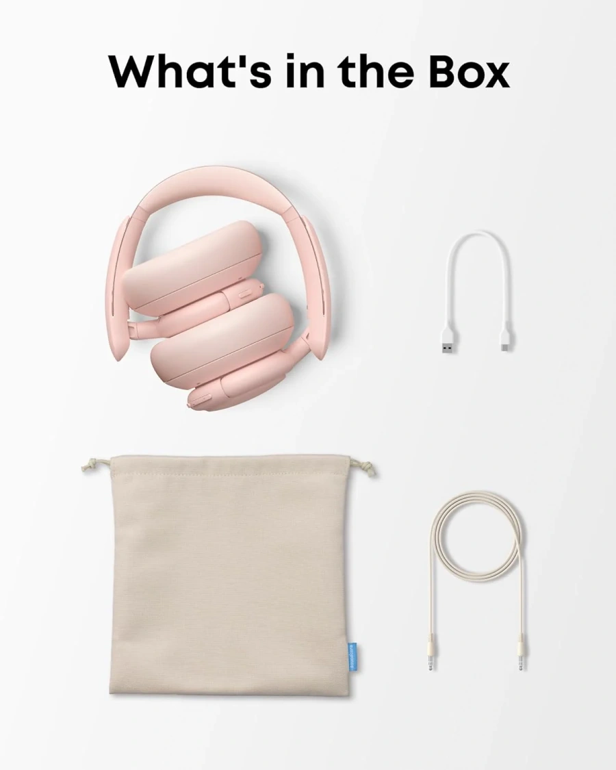 Навушники Anker SoundCore Life Q30 v2 - Sakura Pink (A3028353)