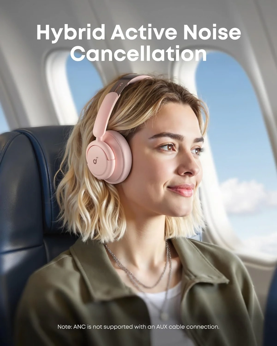 Навушники Anker SoundCore Life Q30 v2 - Sakura Pink (A3028353)