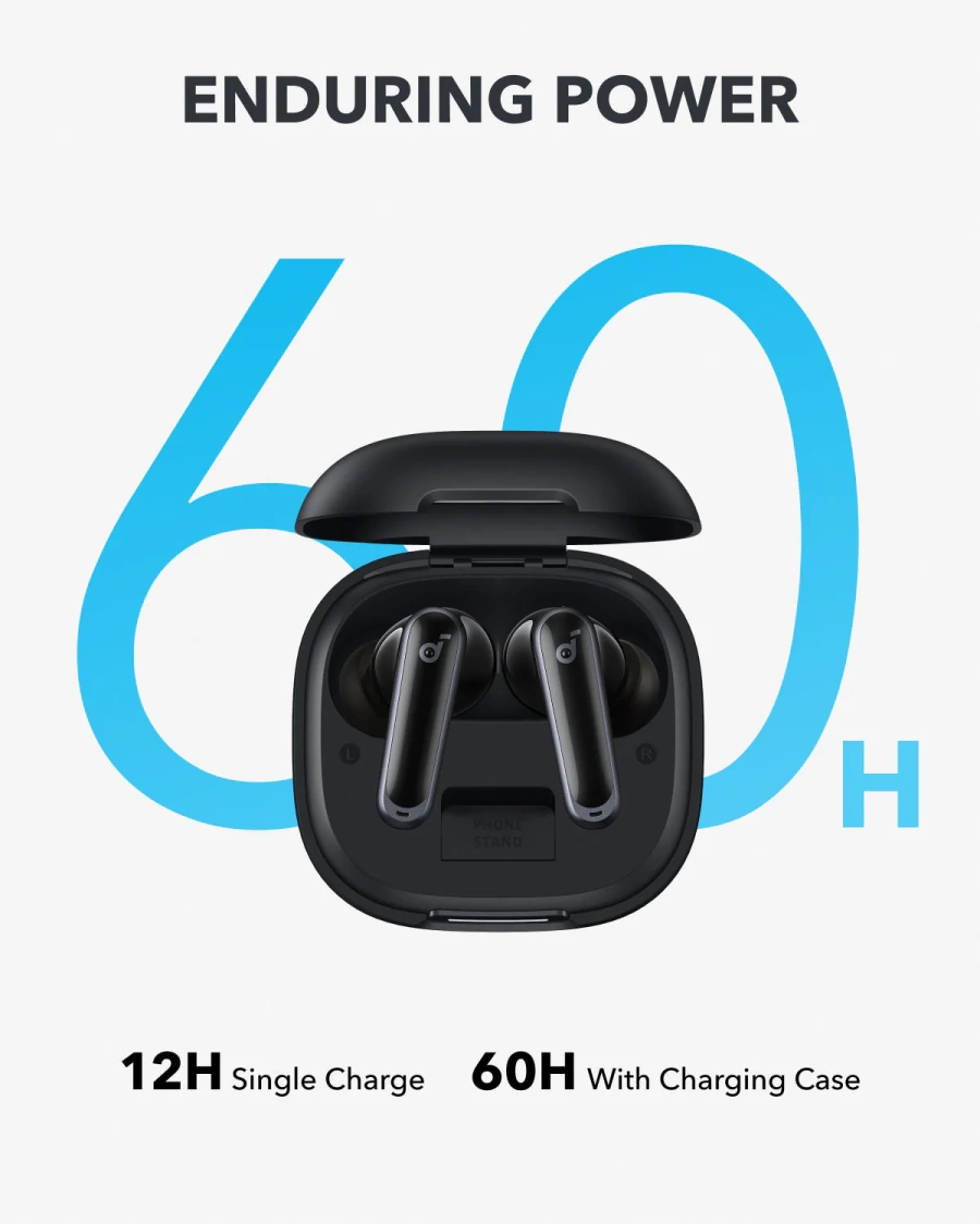 Навушники Anker SoundCore P40i - Black (A3955G11)