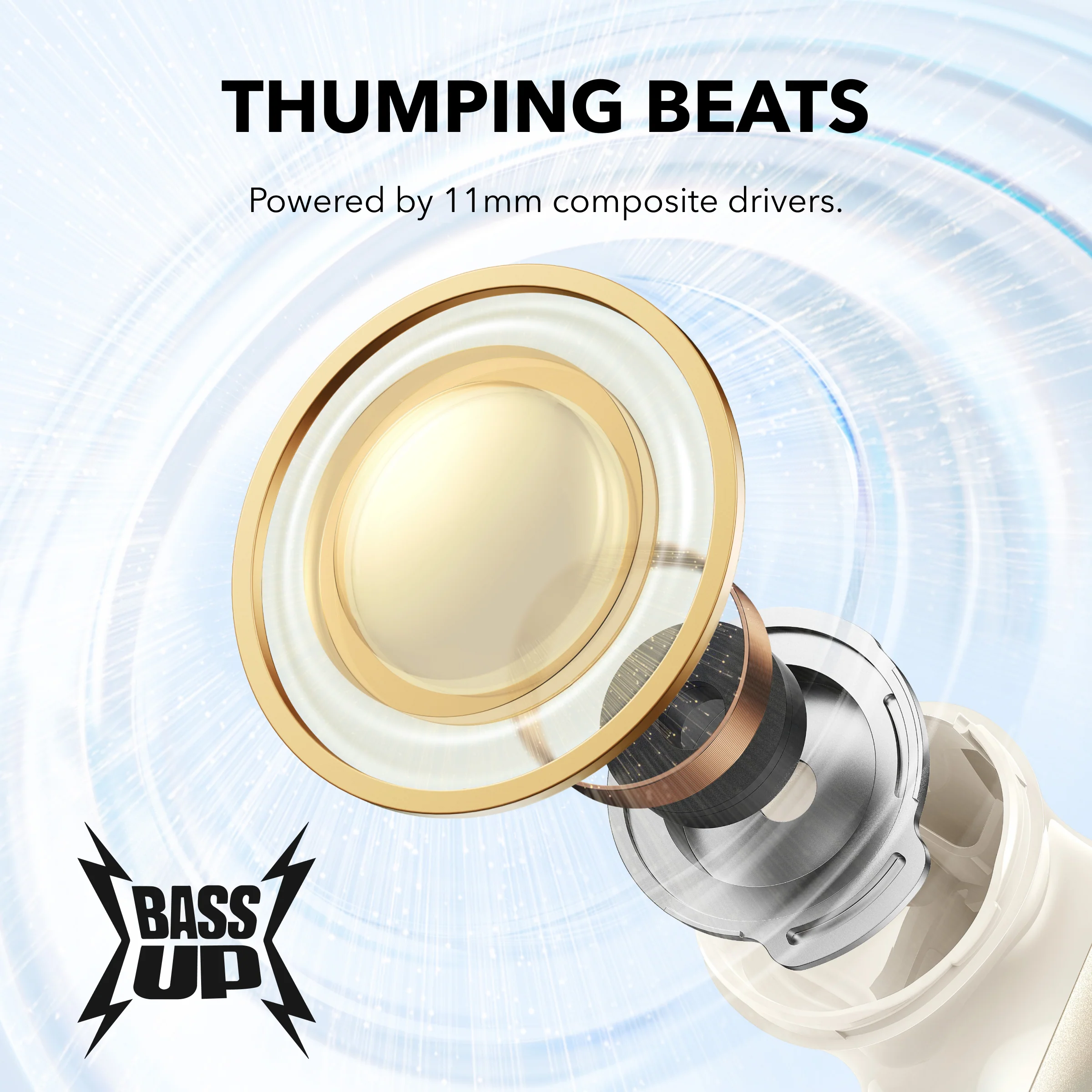 Наушники Anker SoundCore P40i - White (A3955G21)