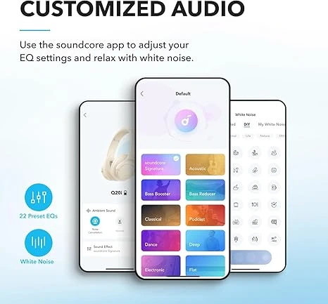 Наушники Anker SoundCore Q20i - Pink (A3004G52)