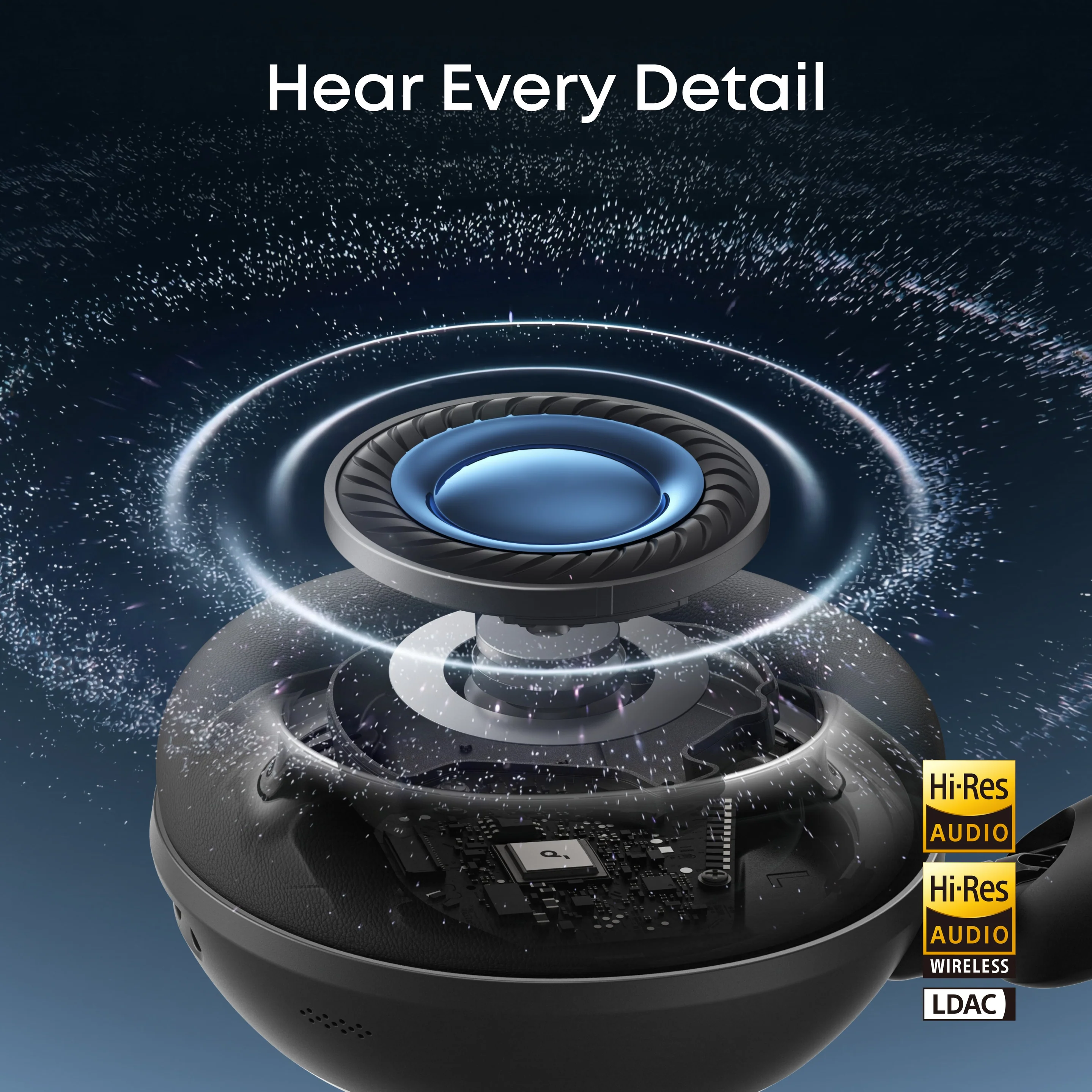 Навушники Anker SoundCore Space 2 - Jet Black (D1402J)