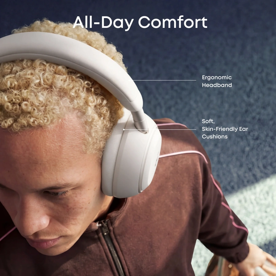 Навушники Anker SoundCore Space 2 - Linen White (D1402G21)
