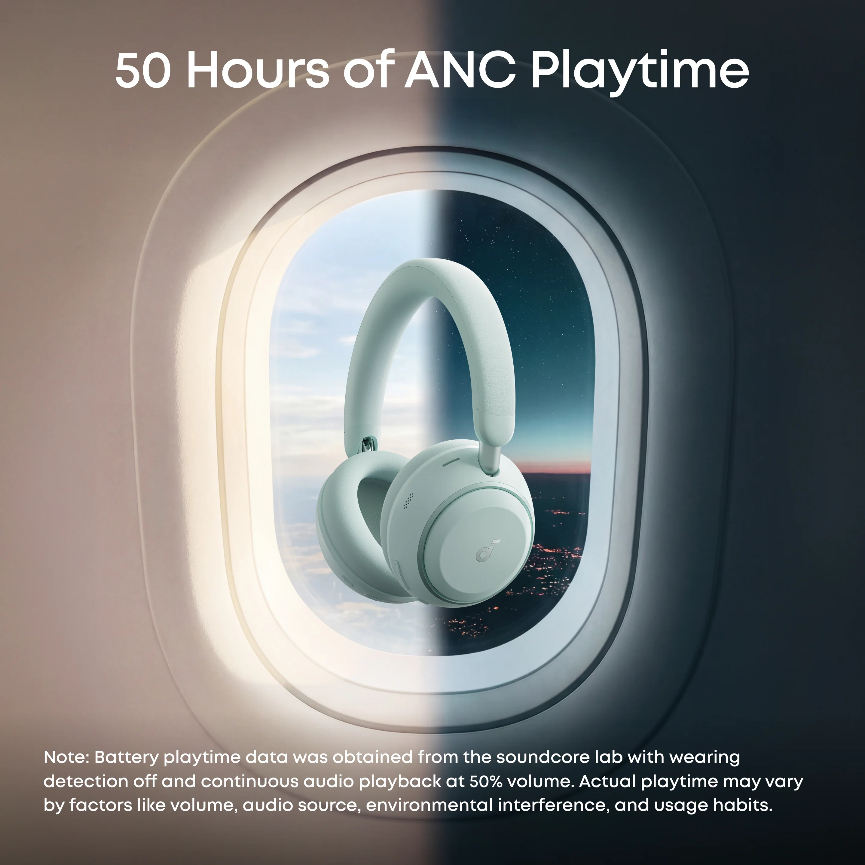 Навушники Anker SoundCore Space 2 - Seafoam Green (D1402G)