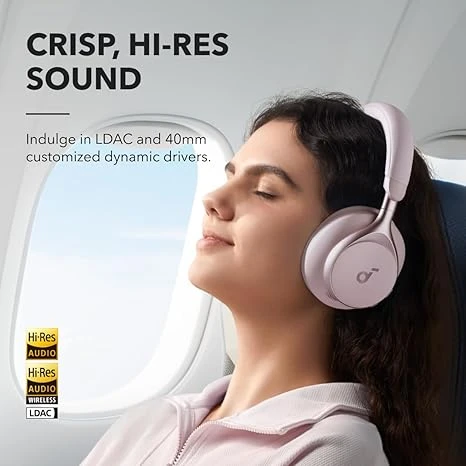 Наушники Anker SoundCore Space One - Pink (A3035G51)