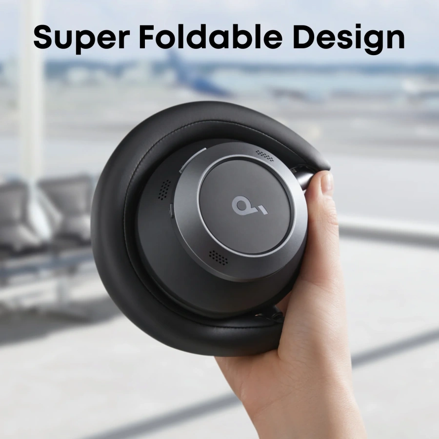 Навушники Anker Soundcore Space One Pro - Jet Black (A3062G11)
