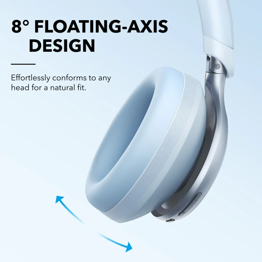 Навушники Anker SoundCore Space One - Sky Blue (A3035G31)