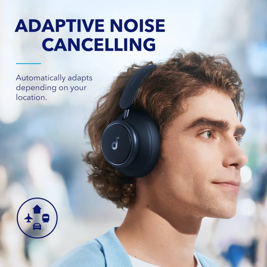 Навушники Anker SoundCore Space Q45 - Blue (A3040G31)