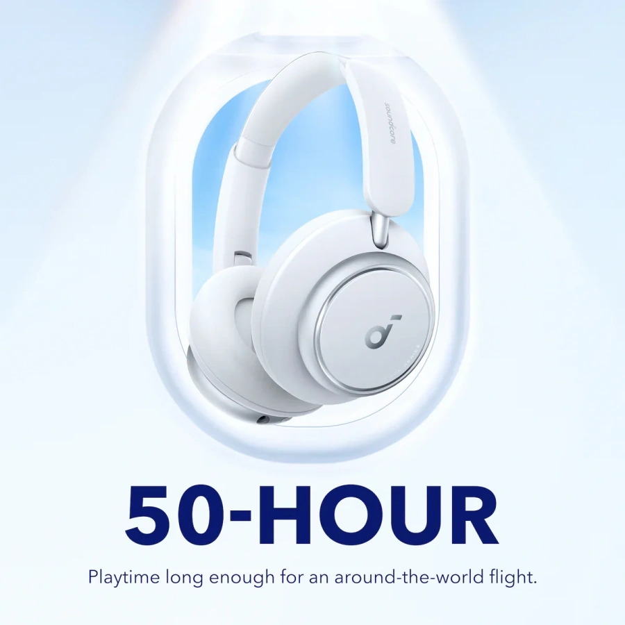 Навушники Anker SoundCore Space Q45 - White (A3040G21)