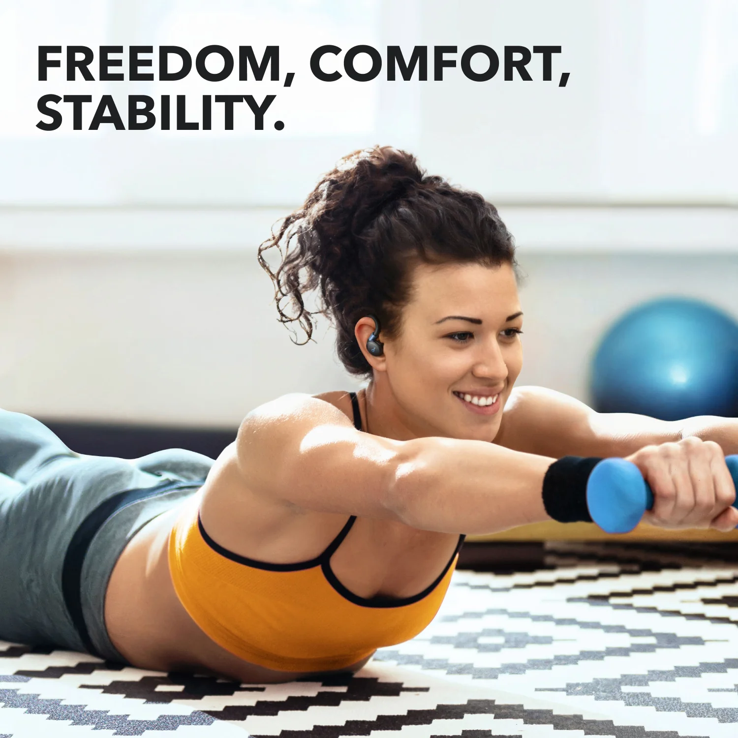 Навушники Anker SoundCore Sport X20 Earbuds with Hook - Black (A3968G11)