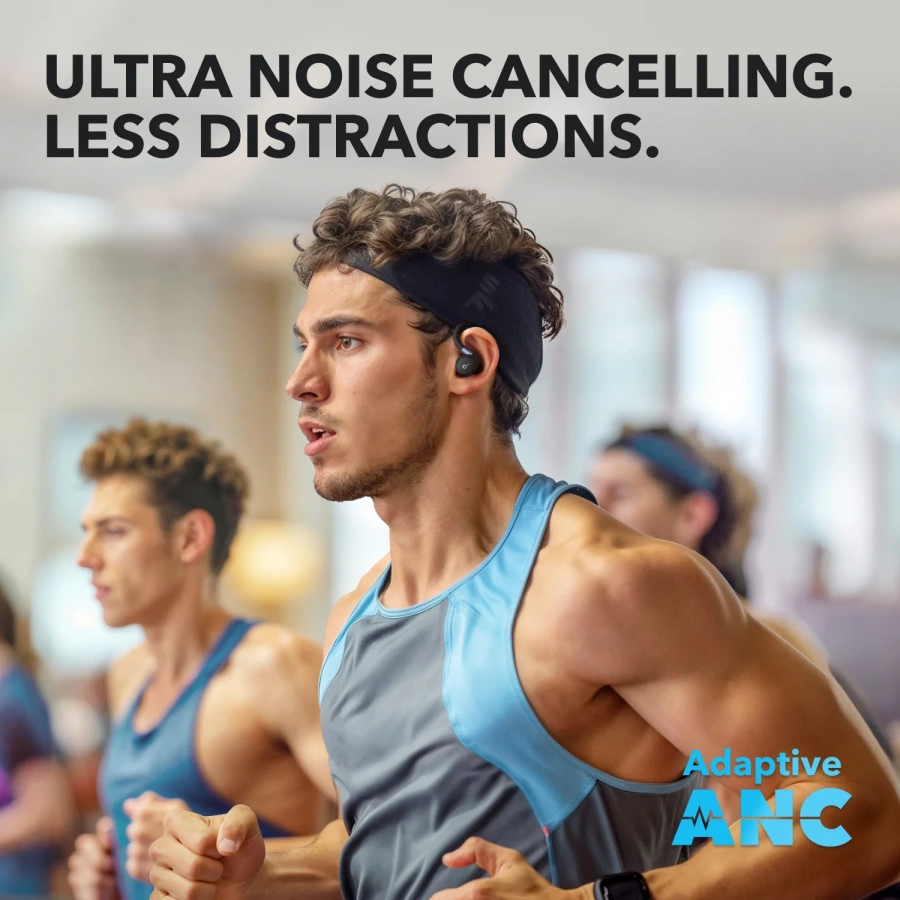 Навушники Anker SoundCore Sport X20 Earbuds with Hook - Black (A3968G11)