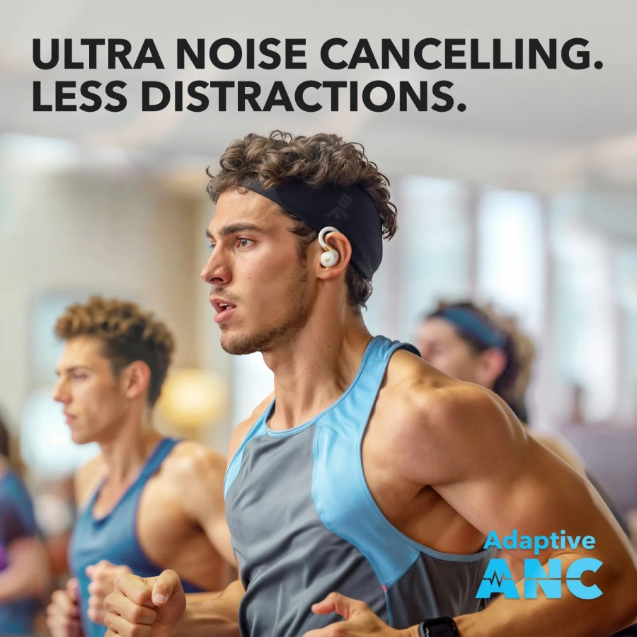 Навушники Anker SoundCore Sport X20 Earbuds with Hook - White (A3968G21)
