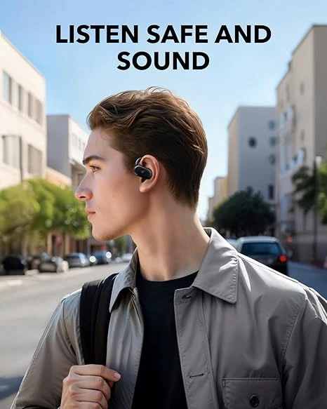 Навушники Anker SoundCore V20i Open-Ear Headphones - Black (A3876G11)