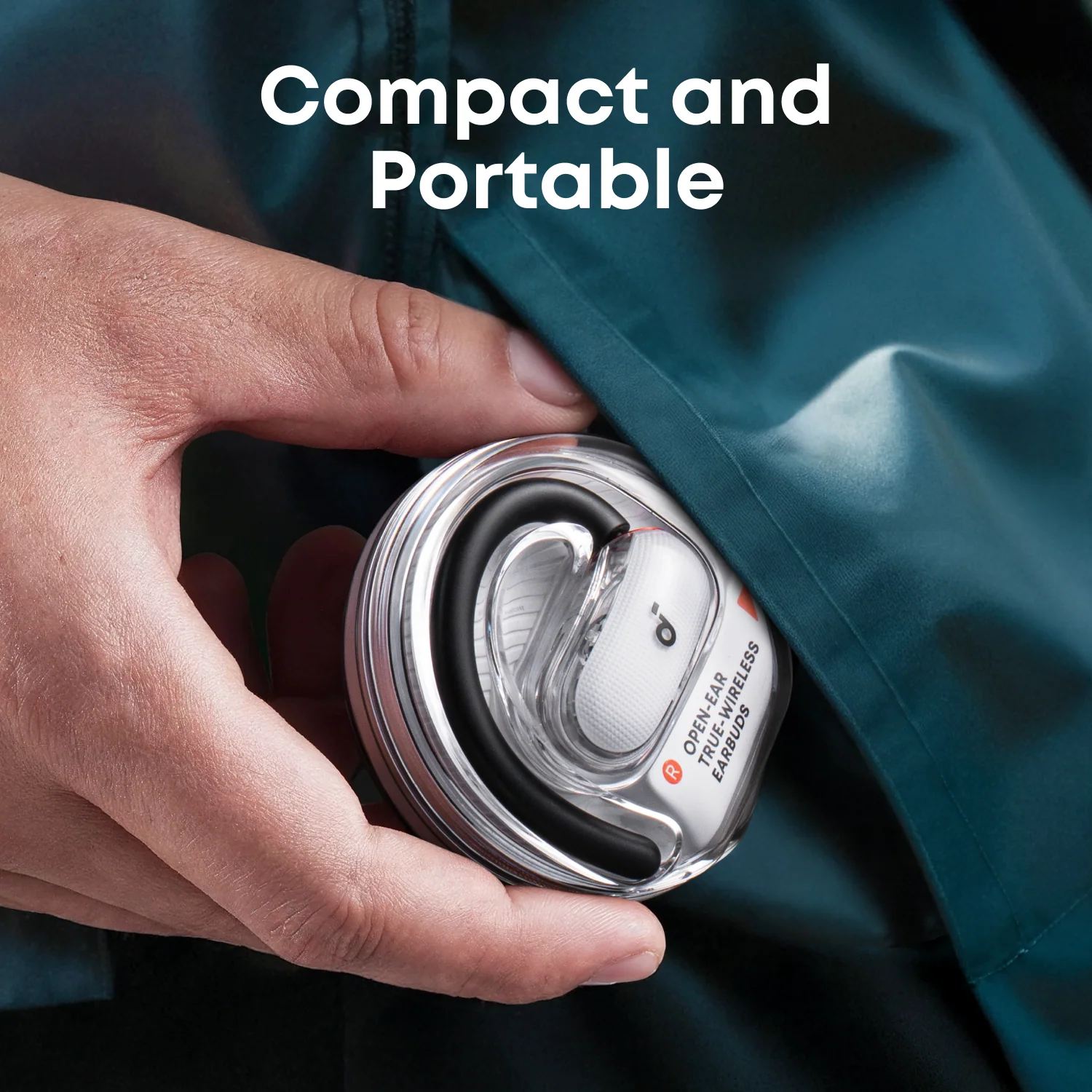 Наушники Anker SoundCore V40i Open-Ear Earbuds - White (A3878G21)