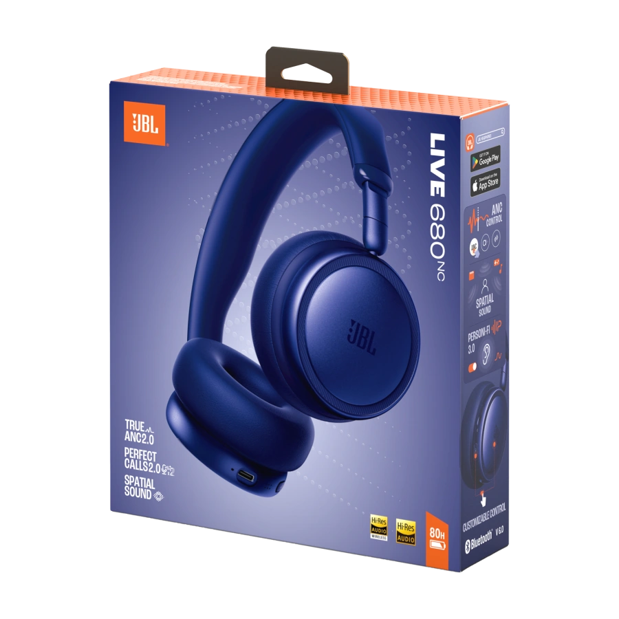 Навушники JBL Live 680NC - Blue (JBLLIVE680NCBLU)